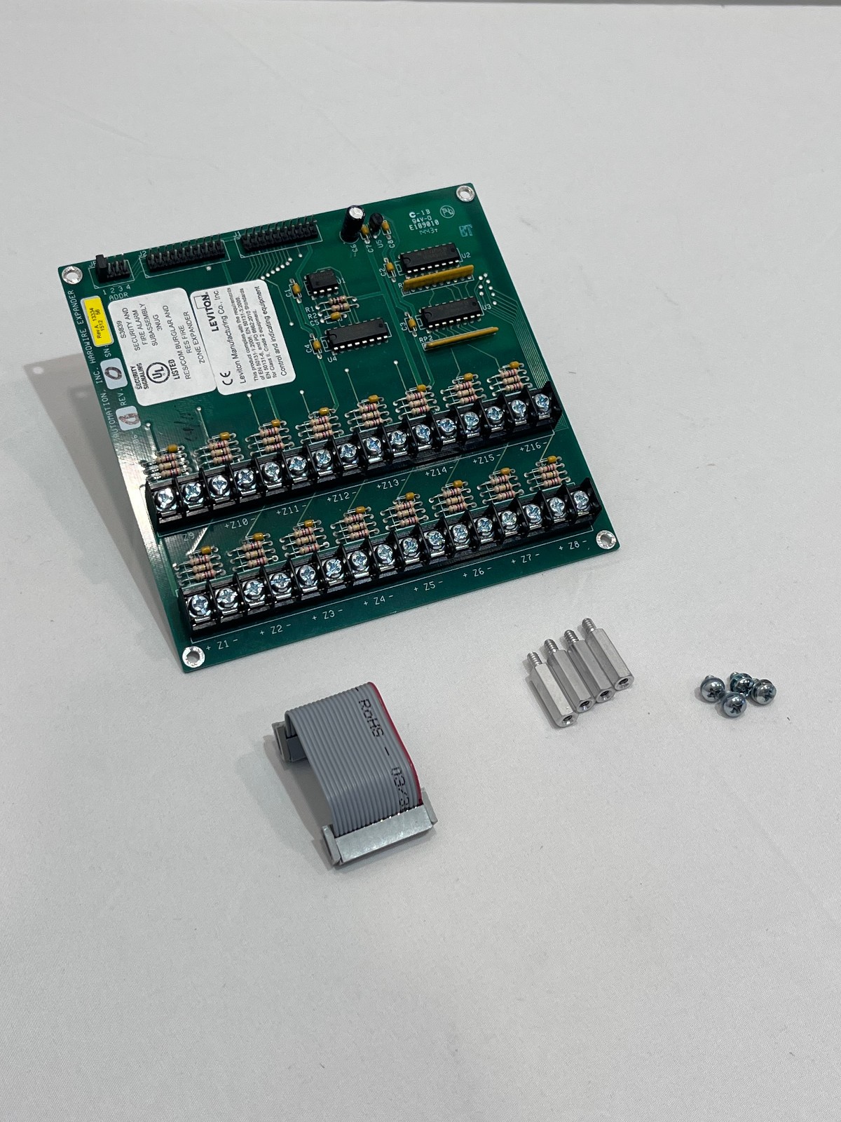 Leviton HAI Omni Pro II 10A06 16-zone hardware expander board – used