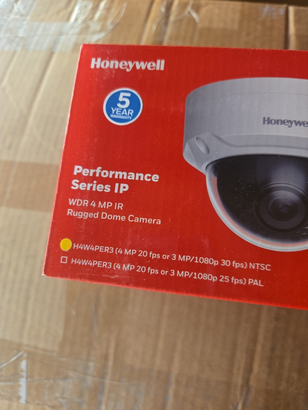 Honeywell H4W4PER3 IP Network Rugged Dome Camera 4MP 2.8 Mm IP66 White New