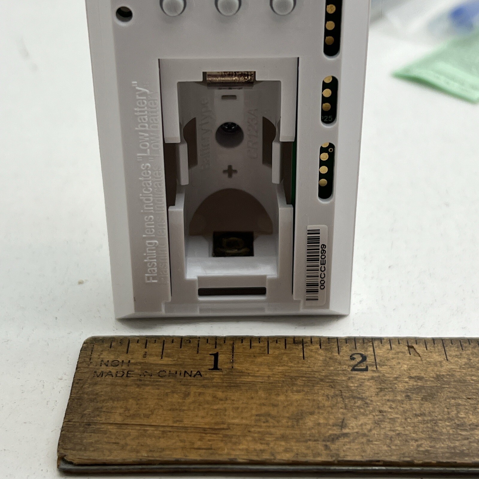 Lutron LRF2-VKLB-P-WH Corner Mount Infrared Wireless Occupancy Sensor 3V