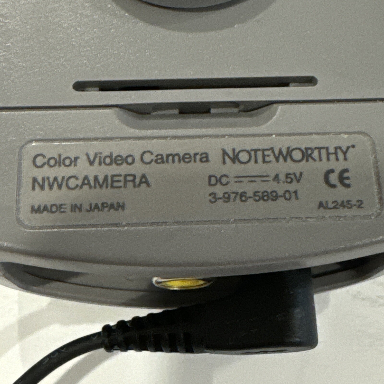 NOTEWORTHY COLOR VIDEO SECURITY CAMERA (CCX-Z22TA),AC 120 VOLTS