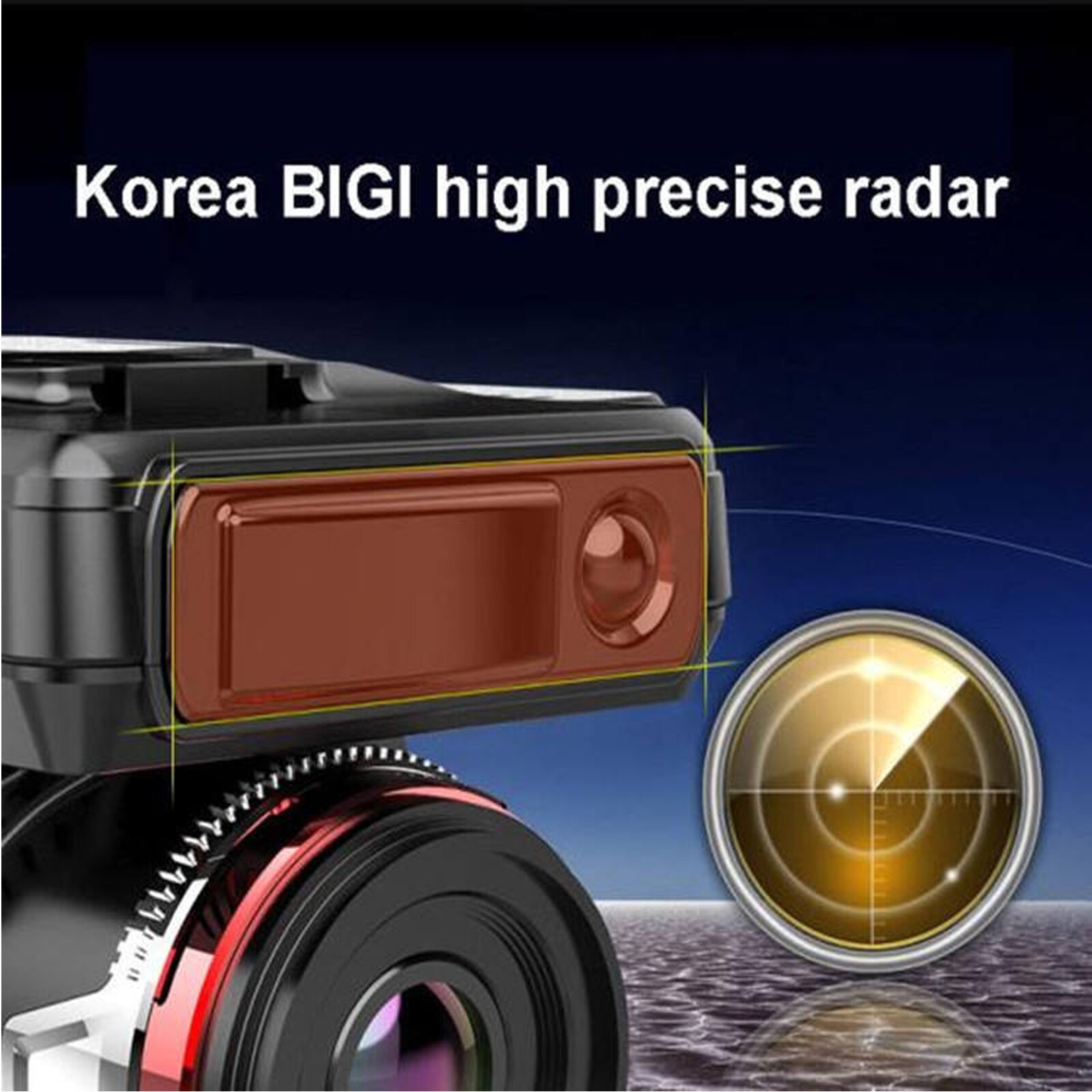 3in1 Laser Radar Detector 2.4″ 1080P HD Car DVR Dash Cam Camera Video Recorders
