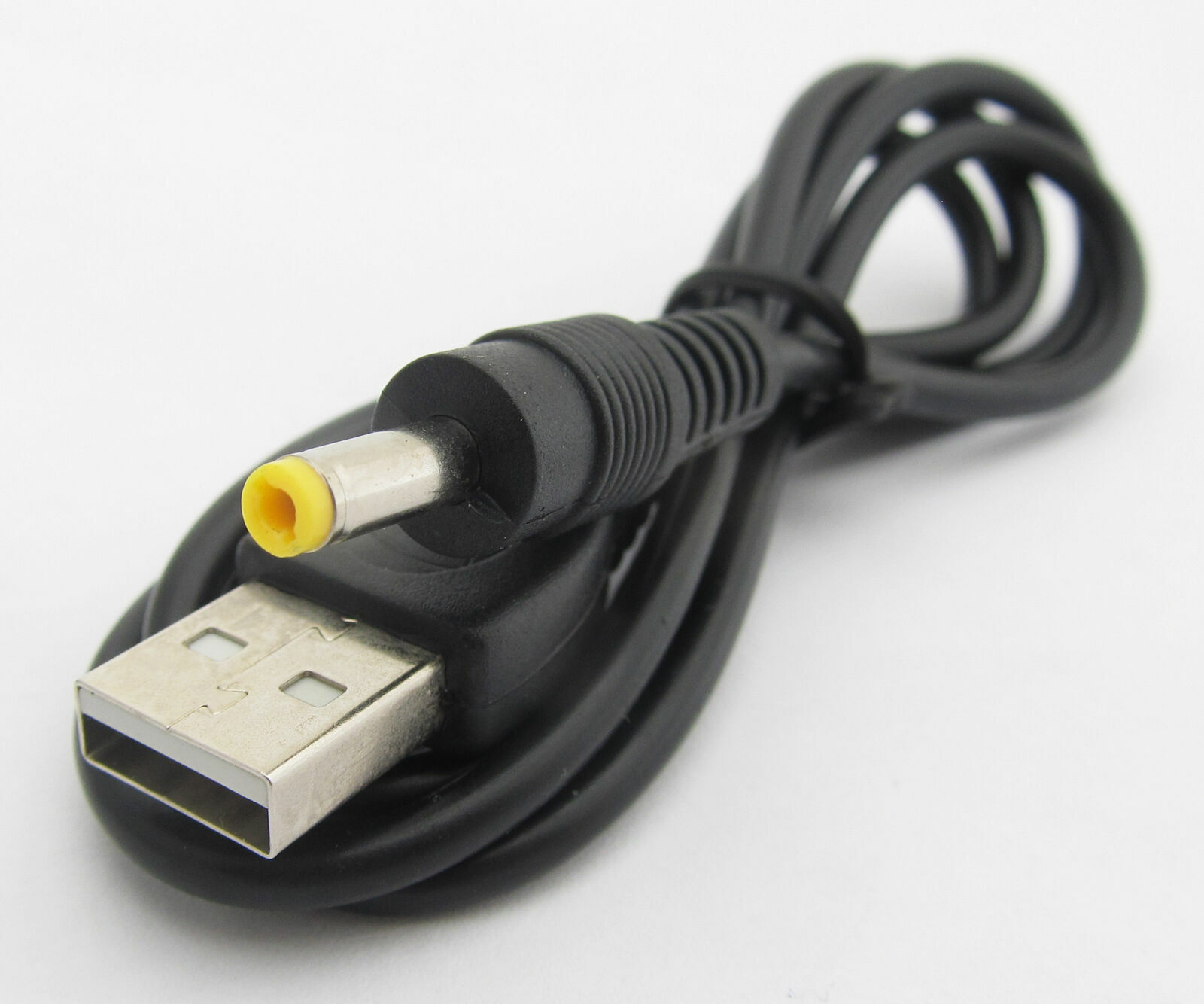 100pcs for PSP 80cm USB Male to 4.0 x 1.7mm 4.0×1.7 Male Power Charge Cable