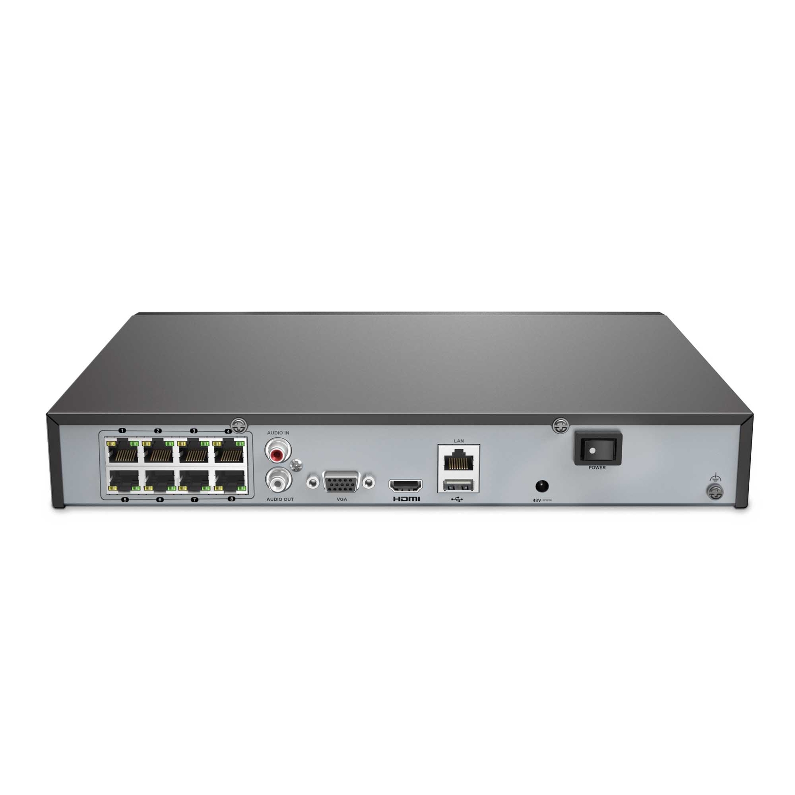 ANNKE HD 8CH 4K 8MP H.265+ NVR POE Security Video Recorder HDMI VGA Network P2P