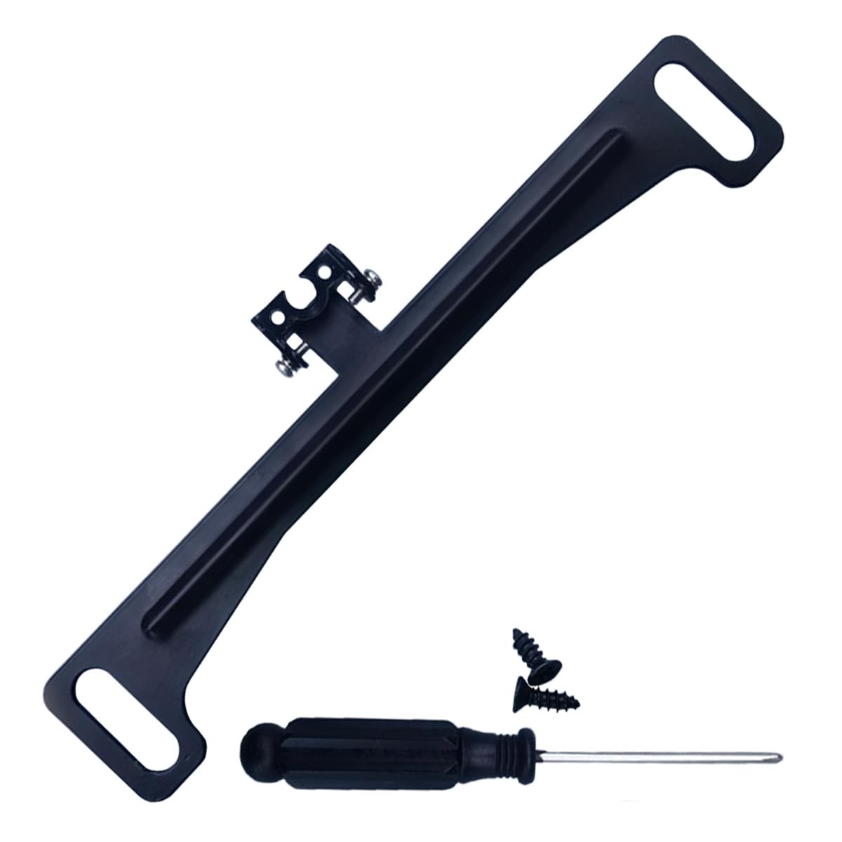 Reverse Rear Camera License Plate Bracket, Installation Holder for Black