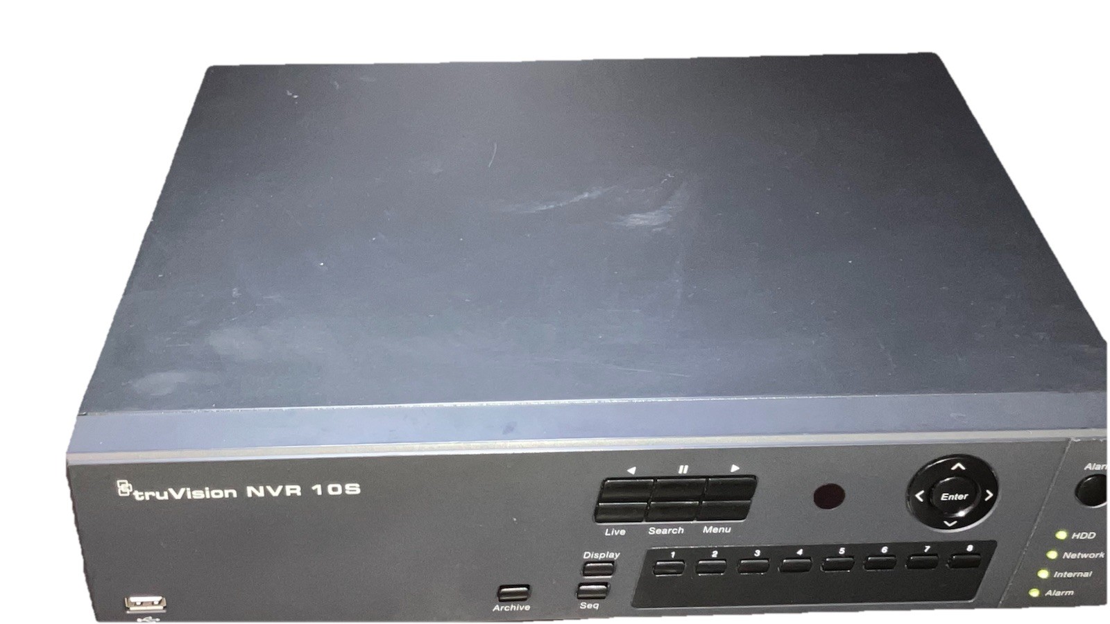Interlogix TruVision NVR 10 (TVN-1008S-4T) 8-Channel PoE IP Camera NVR 2x2TB