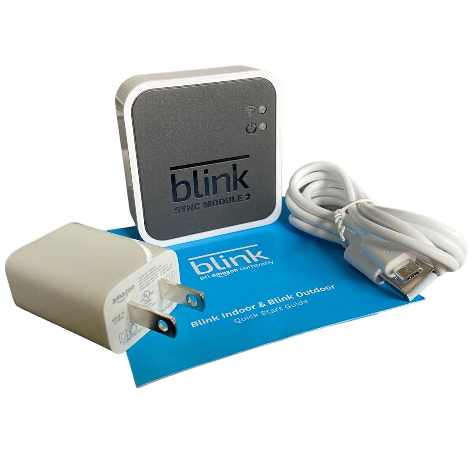 Blink Wireless 3 Camera Outdoor Home Security System with Sync Module 2 Black