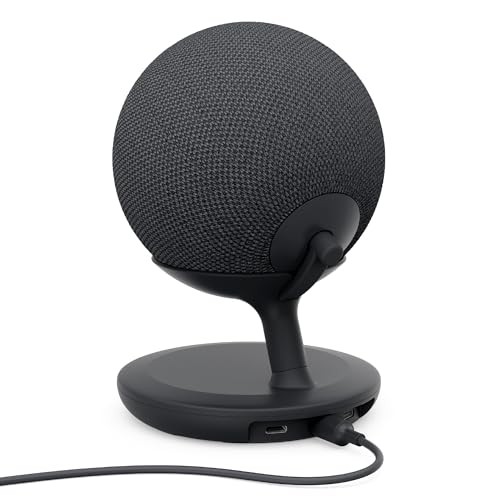 Echo Dot Max Bundle Graphite Stand with USB-C Charging Ports
