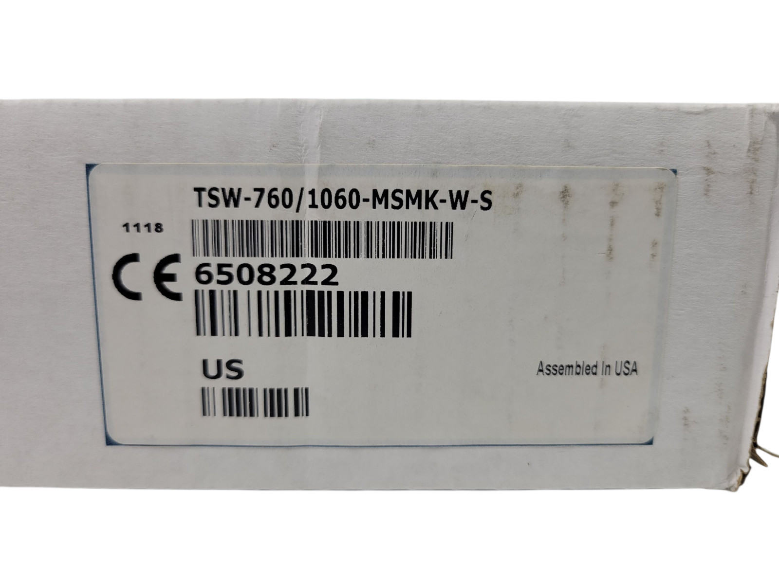 NEW Crestron Multisurface Mount Kit for TSS-7/10/760/1060; TSW-760/1060-MSMK-W-S