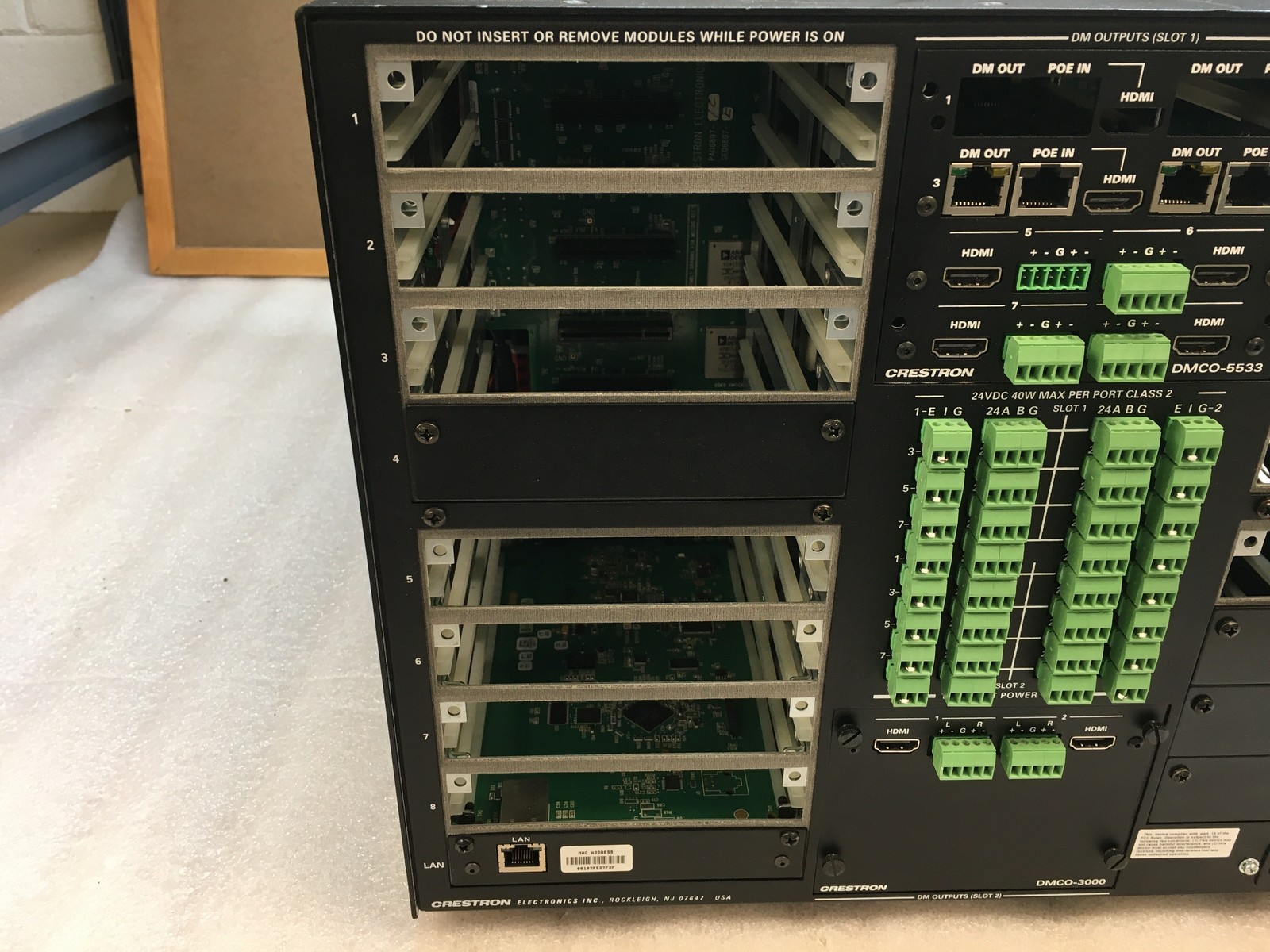 Crestron DM-MD16X16 Digital Media Switcher Chassis DTS-HD HDMI