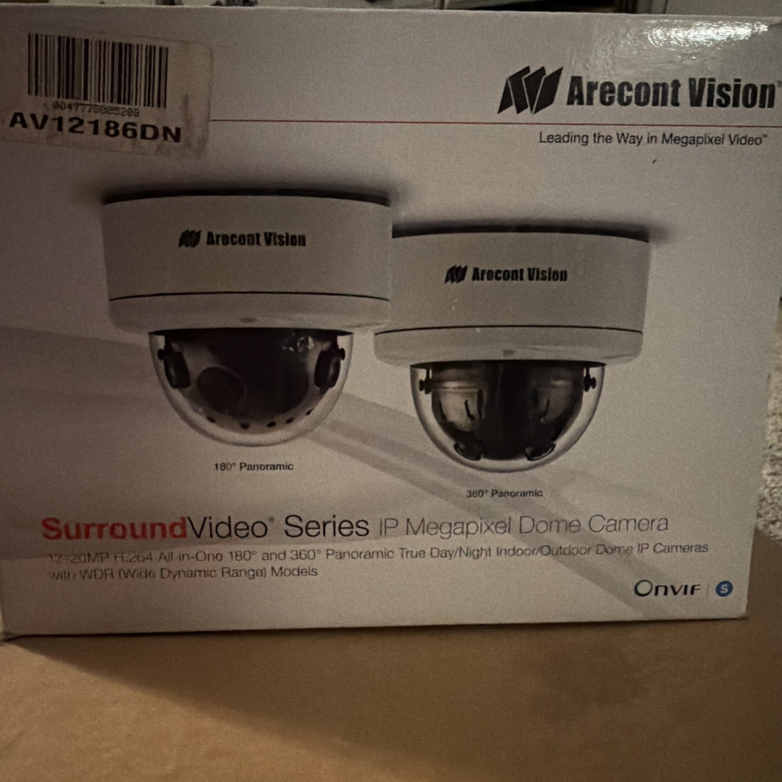 Sealed! AV12186DN Arecont Vision 12 Megapixel IP66 Day/Night Security IP Camera