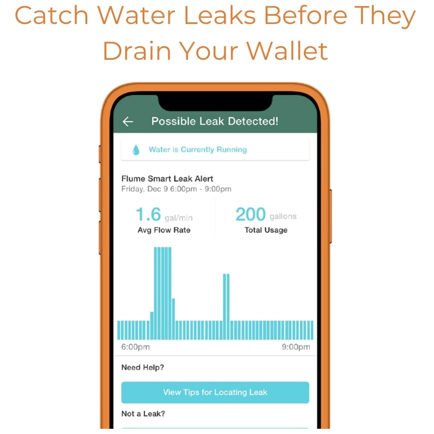 Residential Leak Detection System – WiFi Connected