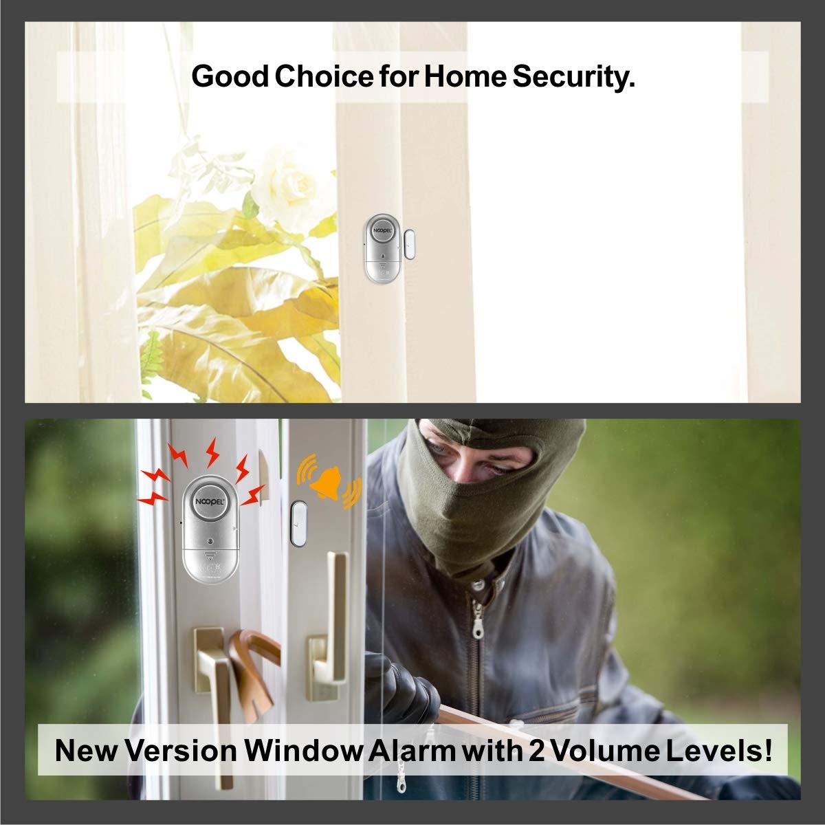 Door Alarms When Opened 4 Pack, New Version with Volume Levels, Window Alarm …