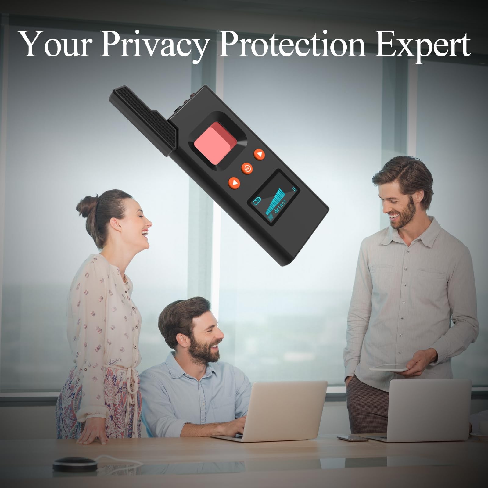 Hidden Camera Detector & RF Bug Finder, Portable GPS Tracker Detector and Bug…