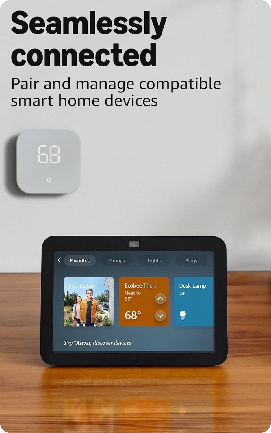 New SEALED Amazon Echo Show 8 – 3rd Generation – 3D Spatial Audio Alexa White