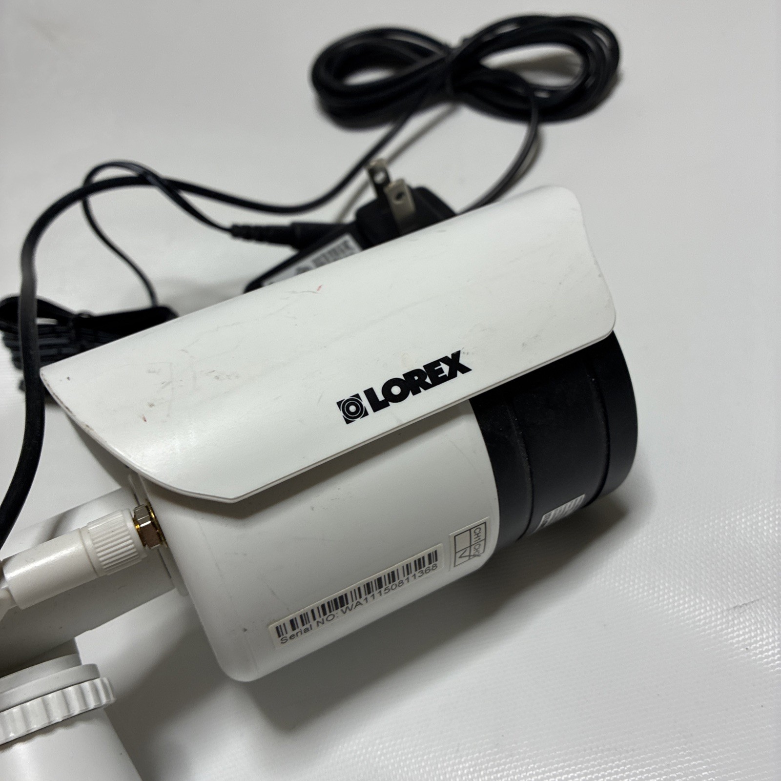 White Lorex MC2232 Wireless Security Indoor Outdoor CAMERA ONLY