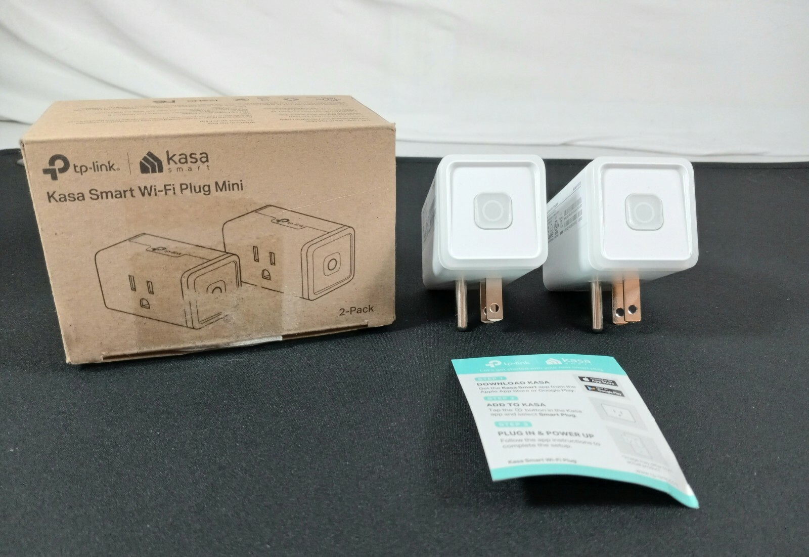 2pk Kasa Smart Plug By Tp-LinkSmart Home Wifi Outlet Works W Alexa Echo Google