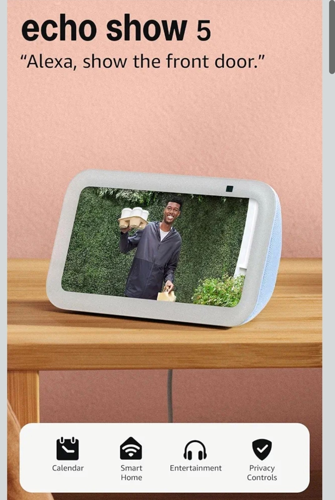 Echo Show 5 (3rd Gen, 2023 release) Alexa Smart Display
