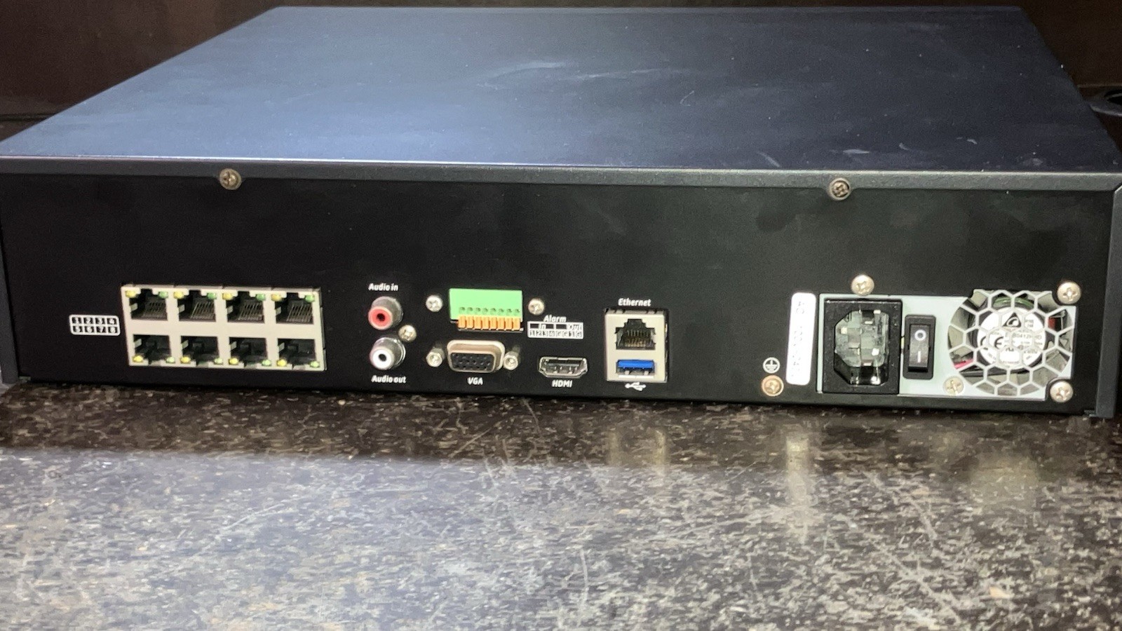 Interlogix TruVision NVR 10 (TVN-1008S-4T) 8-Channel PoE IP Camera NVR 2x2TB