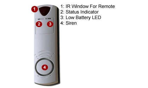 Easy DIY Window Door Alarm System With IR Remote + Alarm/Chime Modes