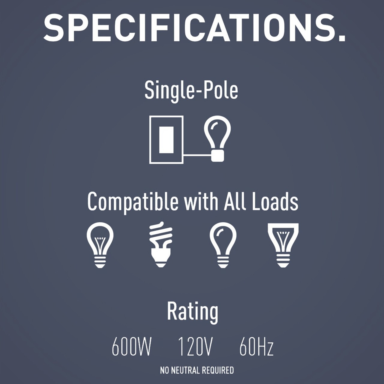 Legrand Radiant Universal Motion Sensor Nickel and Dark Bronze