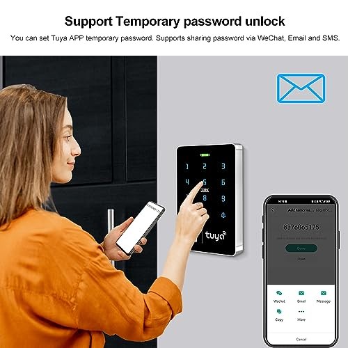 S10 TUYA Wi-Fi Access Control Keypad, IP68 Waterproof, RFID single product