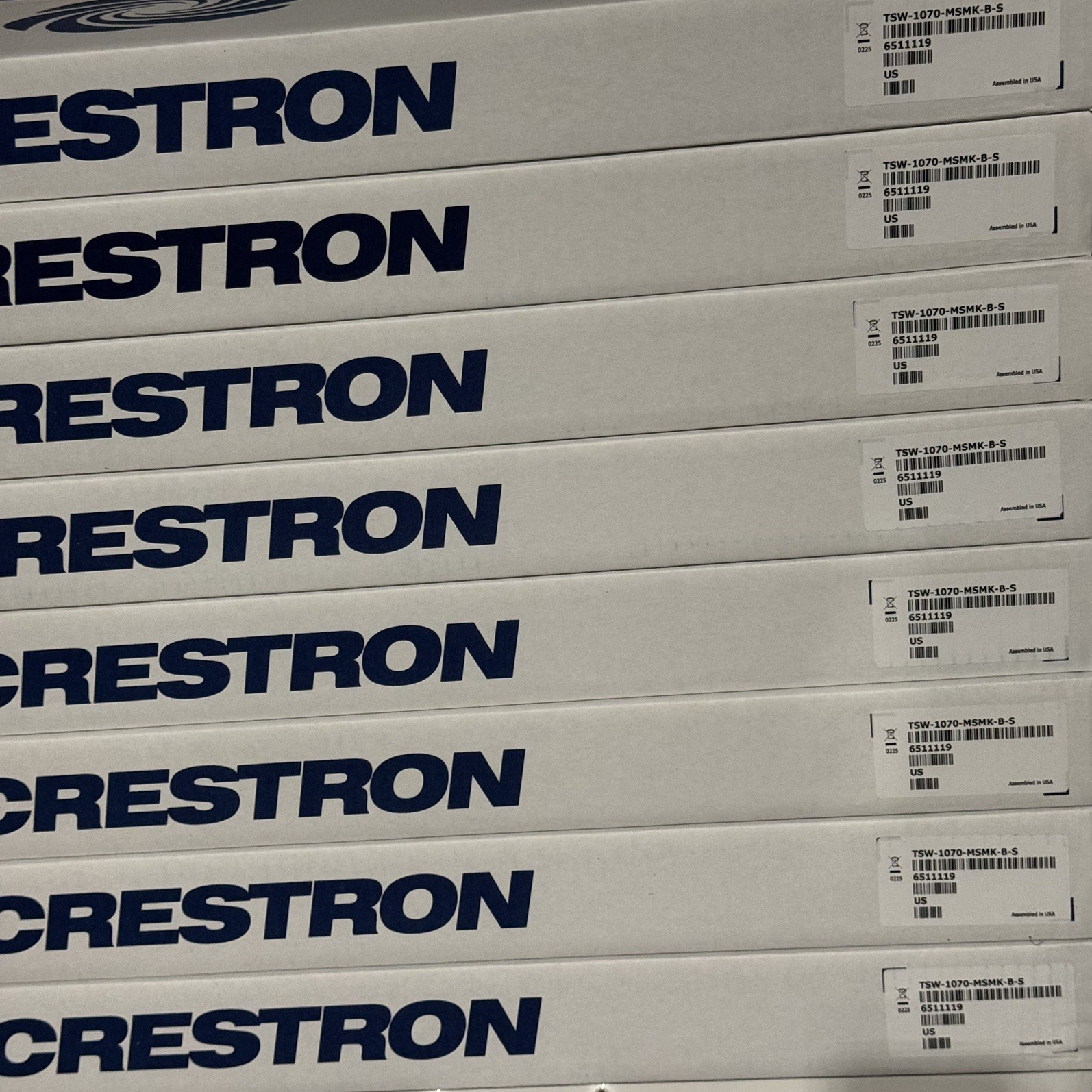 Crestron TSW-1070-MSMK-B-S Multi-Surface Mount Kit – New in Box