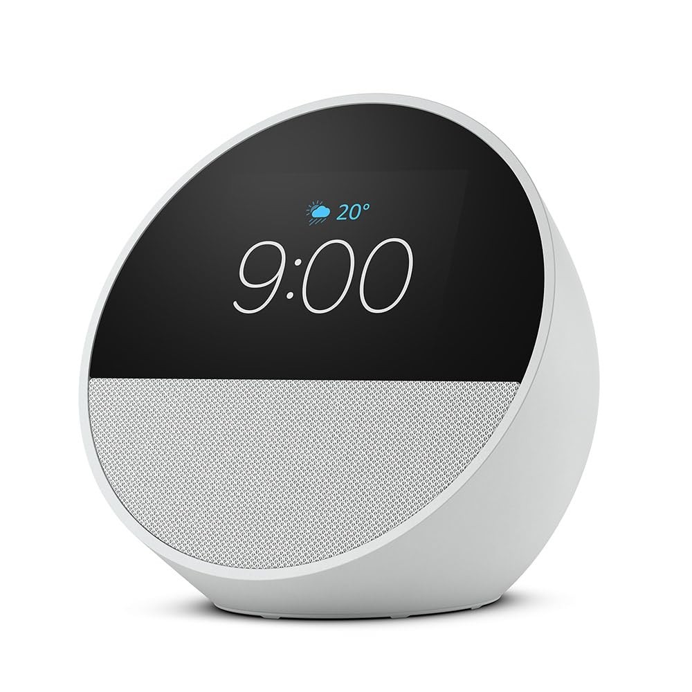 Amazon Echo Spot (2024 Release) – Smart Alarm Clock with Alexa