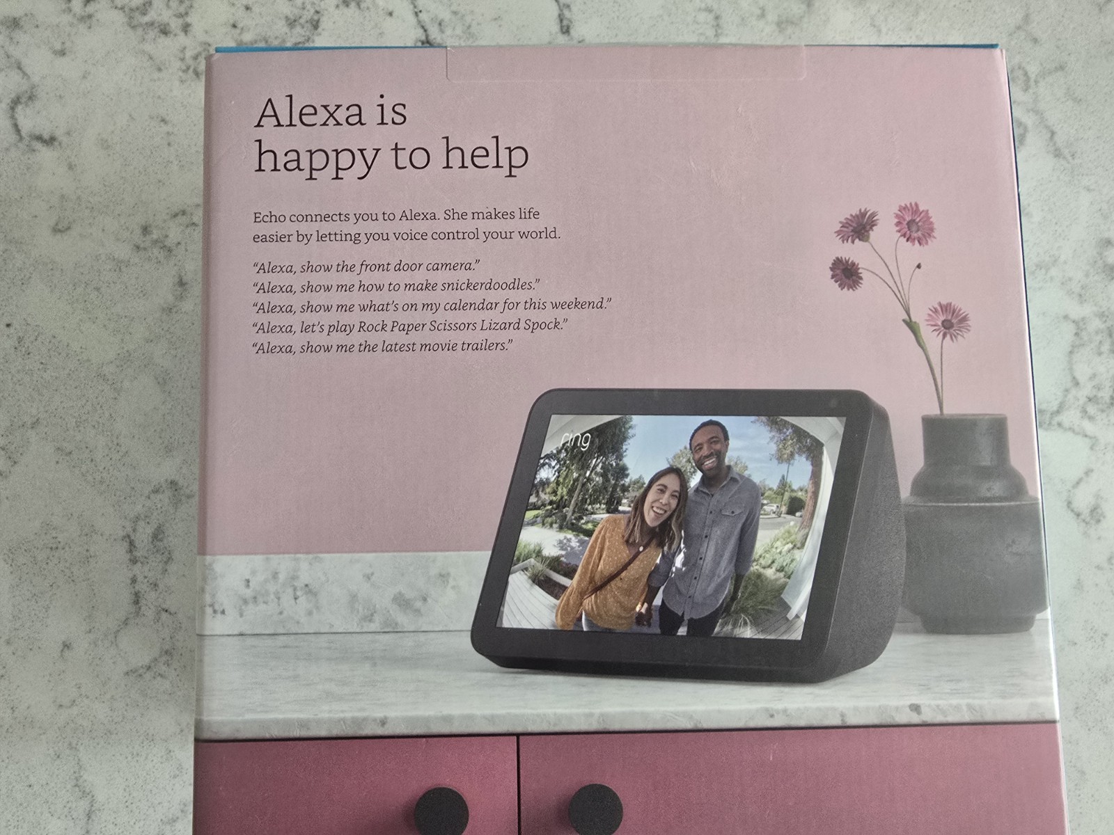 Amazon Echo Show 8 Smart Display (1st Gen) – Charcoal Black – New Open Box