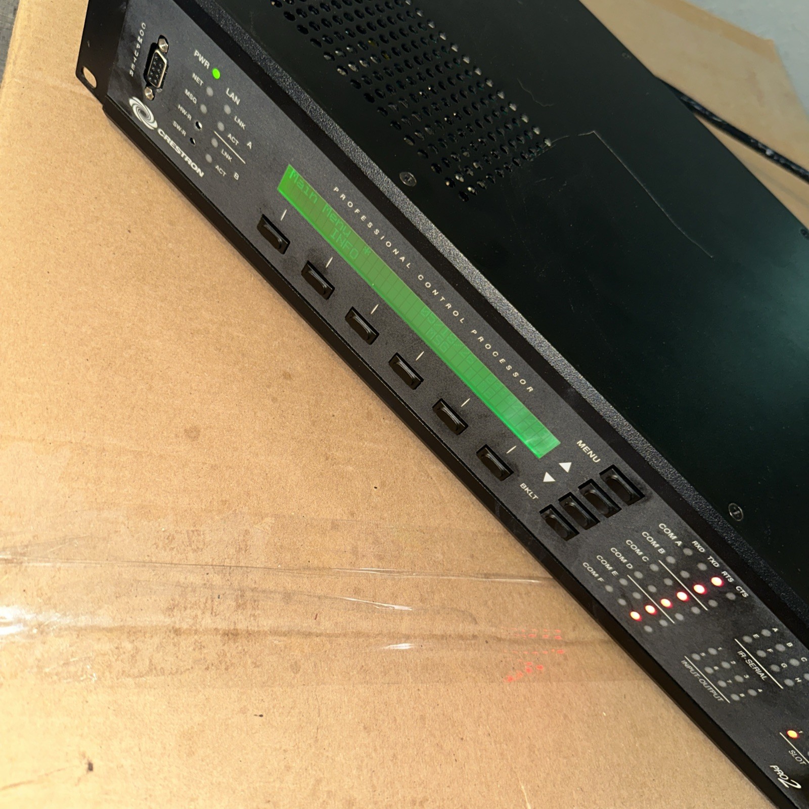 Crestron Pro2 Professional Control Processor – Rack Mount(cords not included)