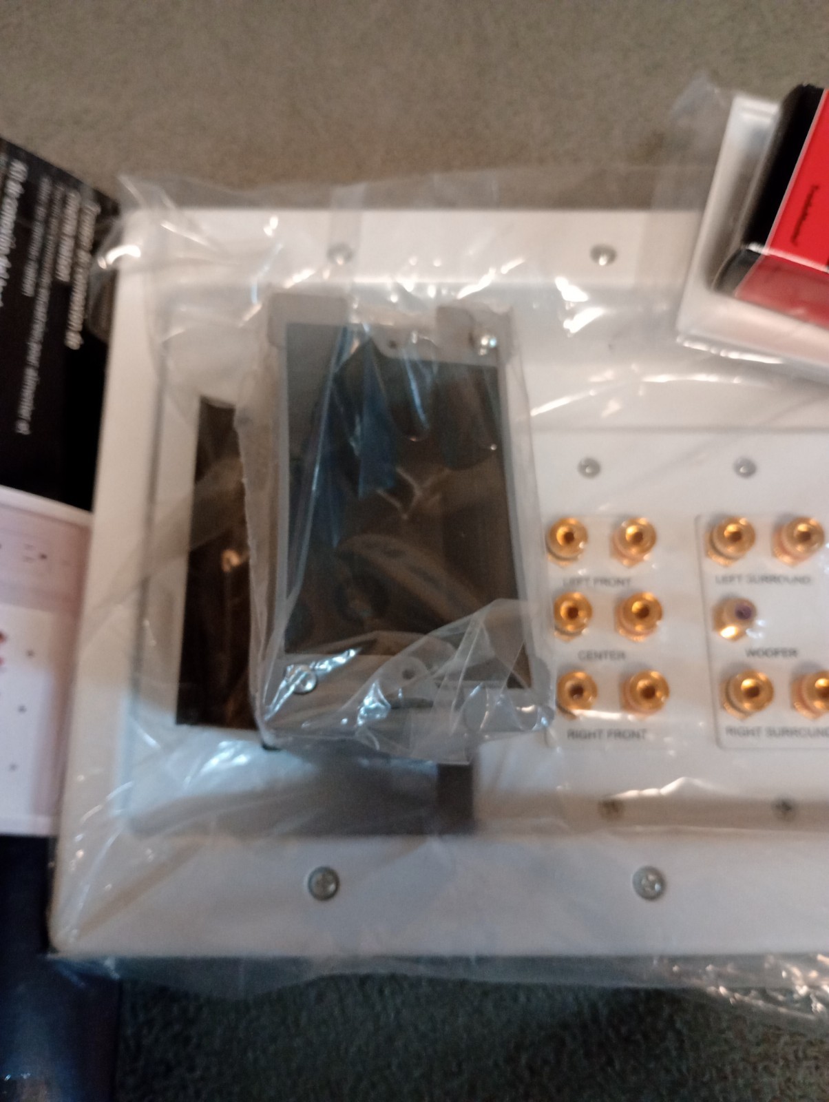 Legrand HT2103WHV1 Home Theater Connection Kit New