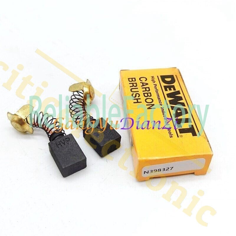 New 1Pair/BOX DeWALT N398327 Carbon Brush FOR Polisher DWP849X DWP849XD