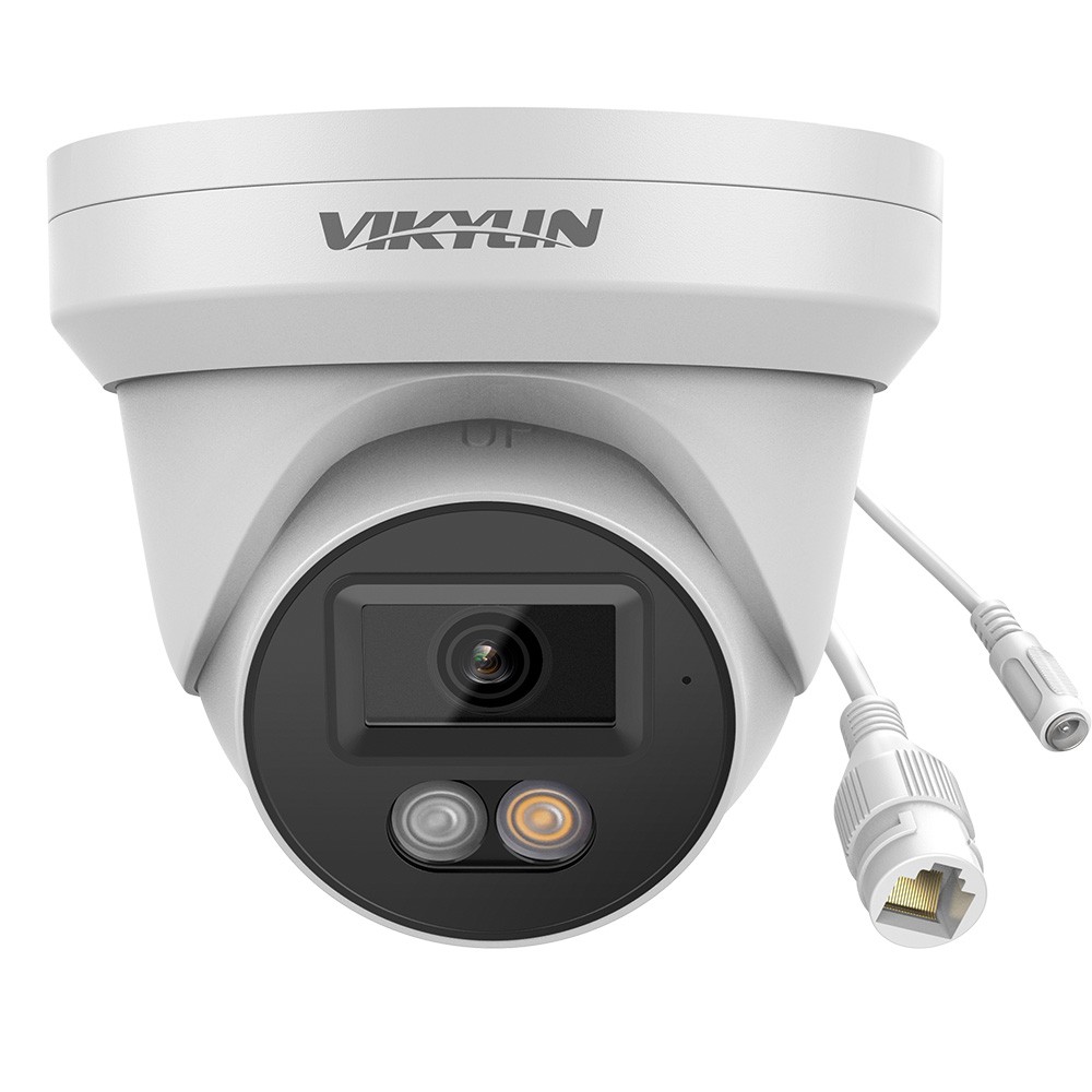 Wholesale VIKYLIN 5MP Dual Light POE IP Camera Full Color+IR Light Built-in MIC