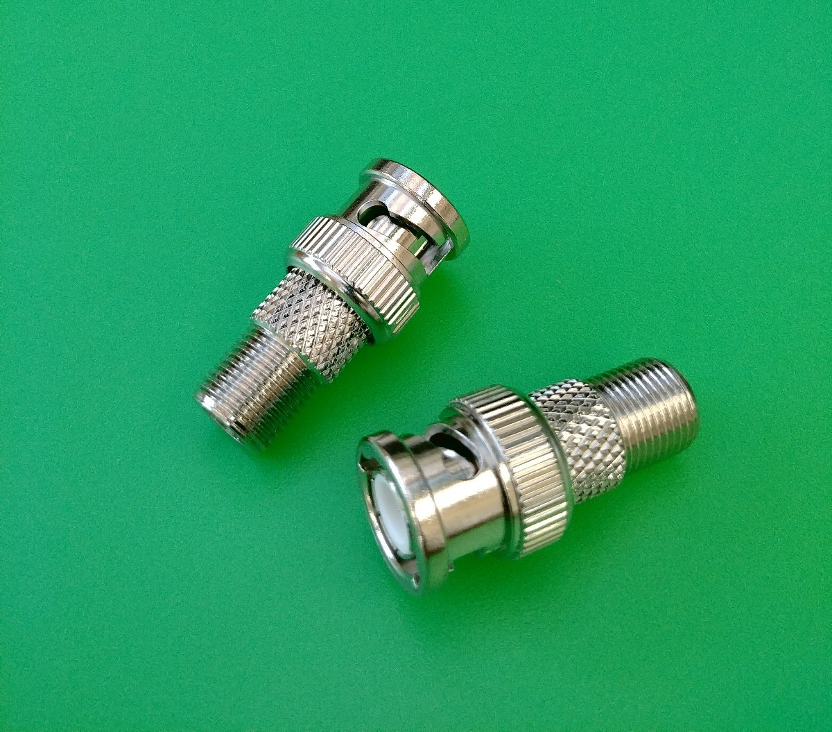 (5 PCS) BNC Male to F Female Connectors – USA Seller