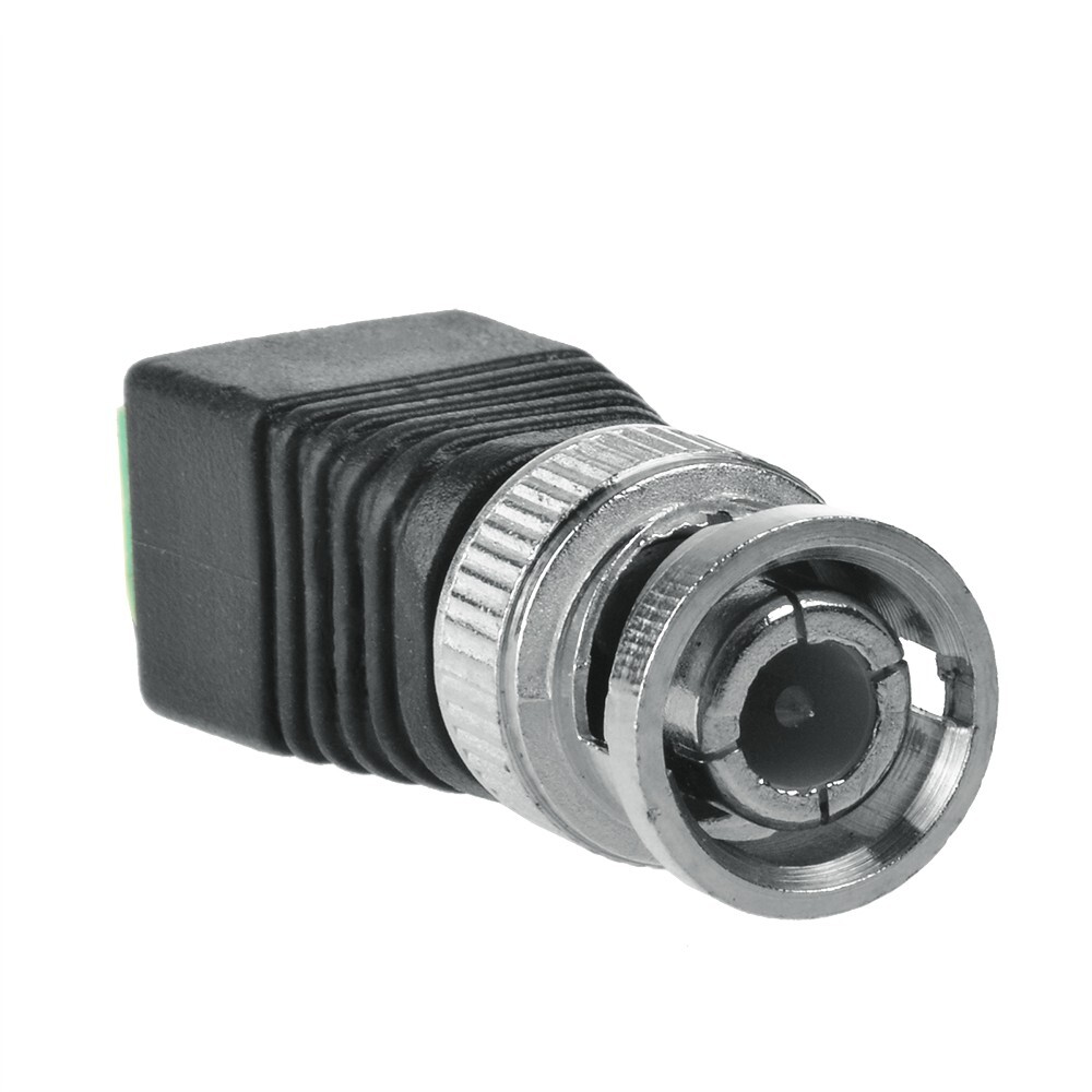 10pcs Screw Terminal BNC Male Cat5 Cat6 cable to BNC Coax Connector for CCTV