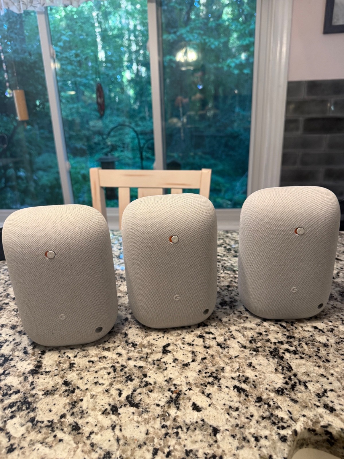 Google Nest Audio Smart Speaker – Chalk