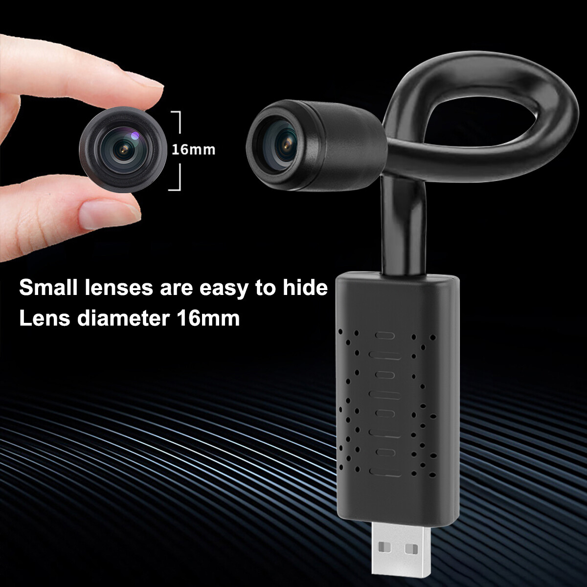 1080P Wireless WiFi Mini Camera Home Security Cam DIY Motion Detection 32GB