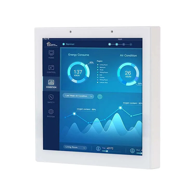 New 4 Inch Home Smart Panel with Ac100-240v POE RS485 RJ45 Smart Home Tablet
