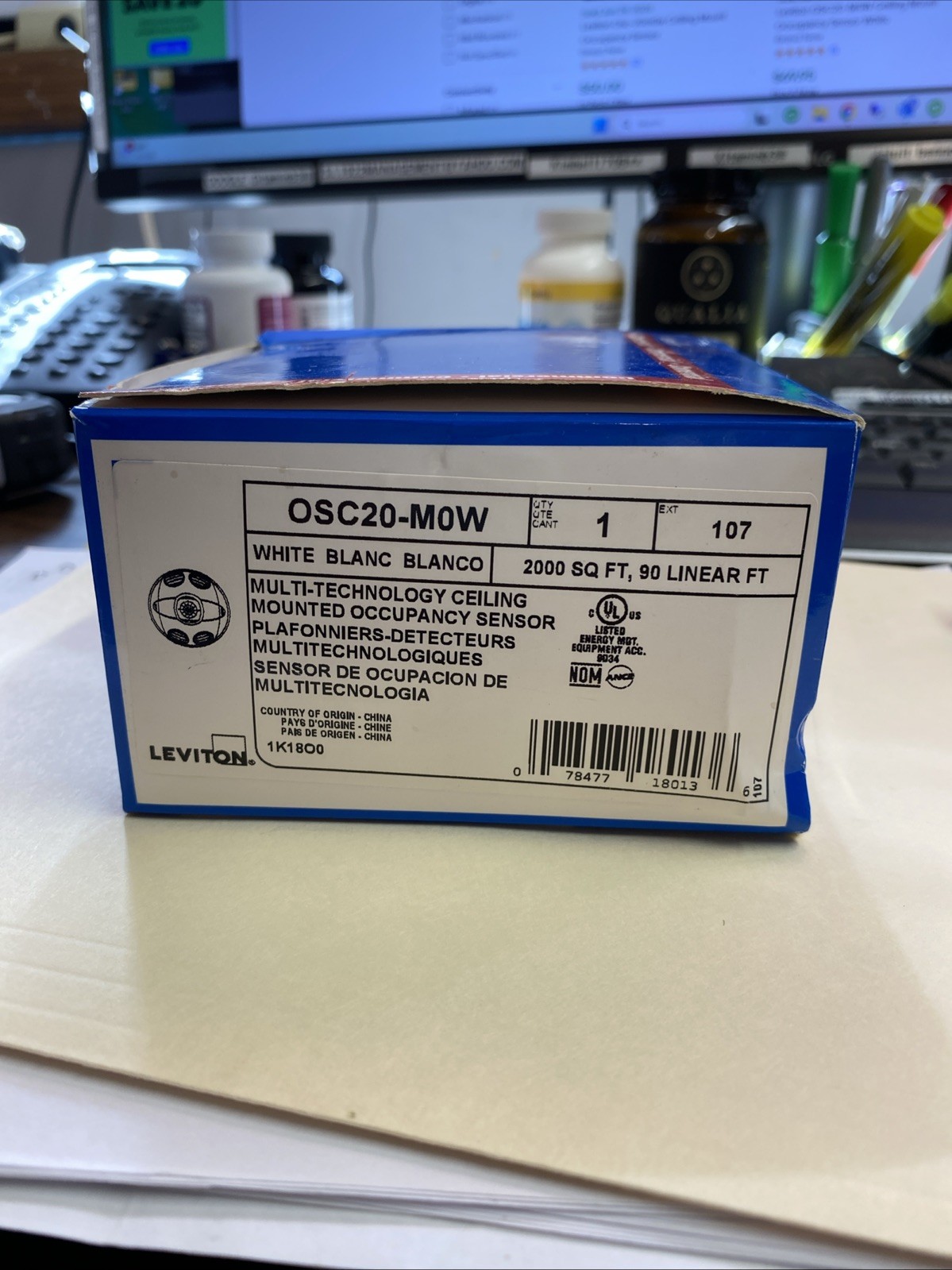 Leviton OSC20-M0W
