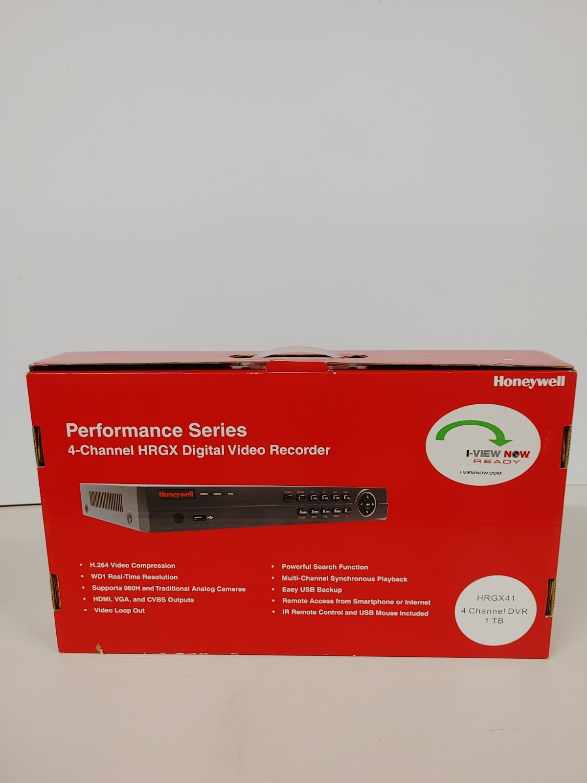 Honeywell HRGX41 4 Channel DVR 1TB H.264 HDMI VGA Works