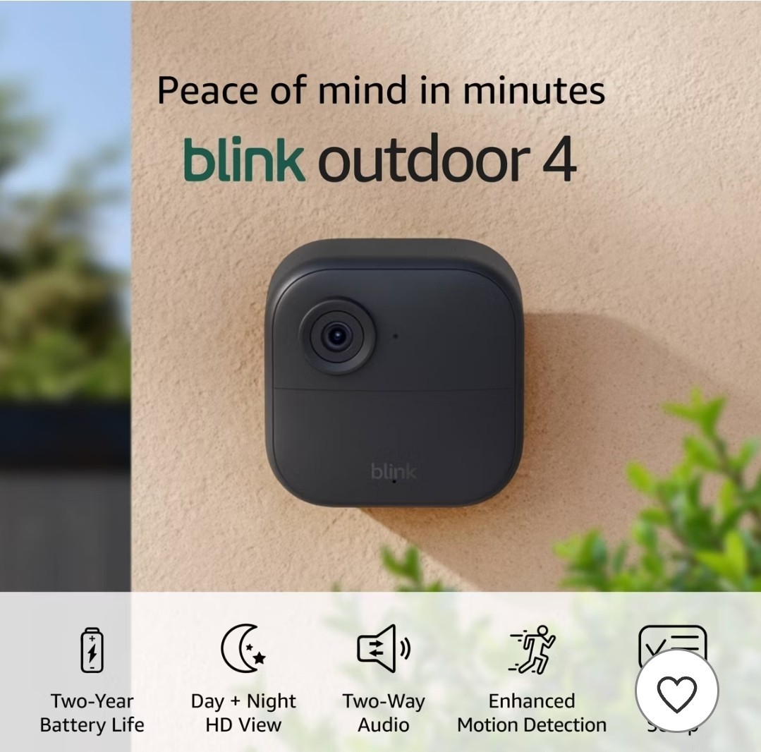 Outdoor 4-Core-Wireless Battery Operated Smart Security Camera System W/ 2-Camer