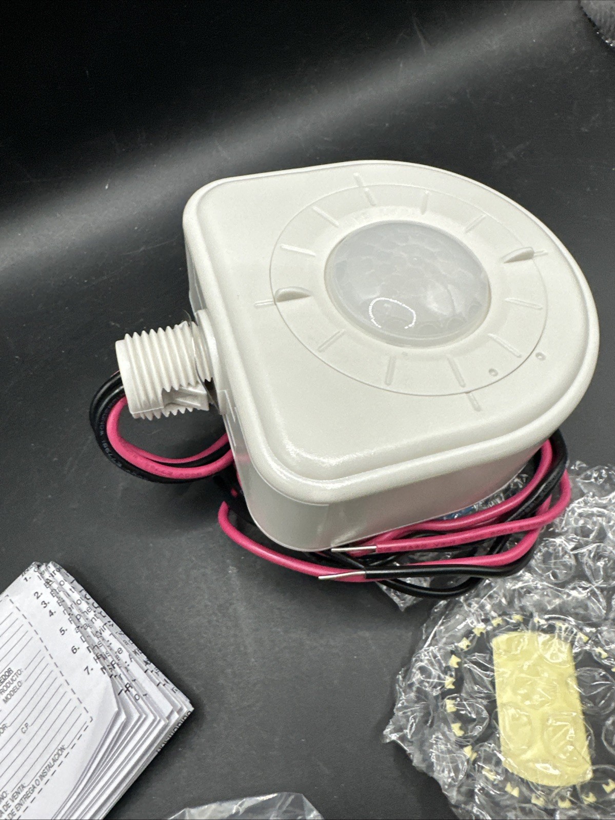 Leviton Occupancy Sensor, Fixture Mount, PIR, High Bay, 2 Interchangeable Lenses