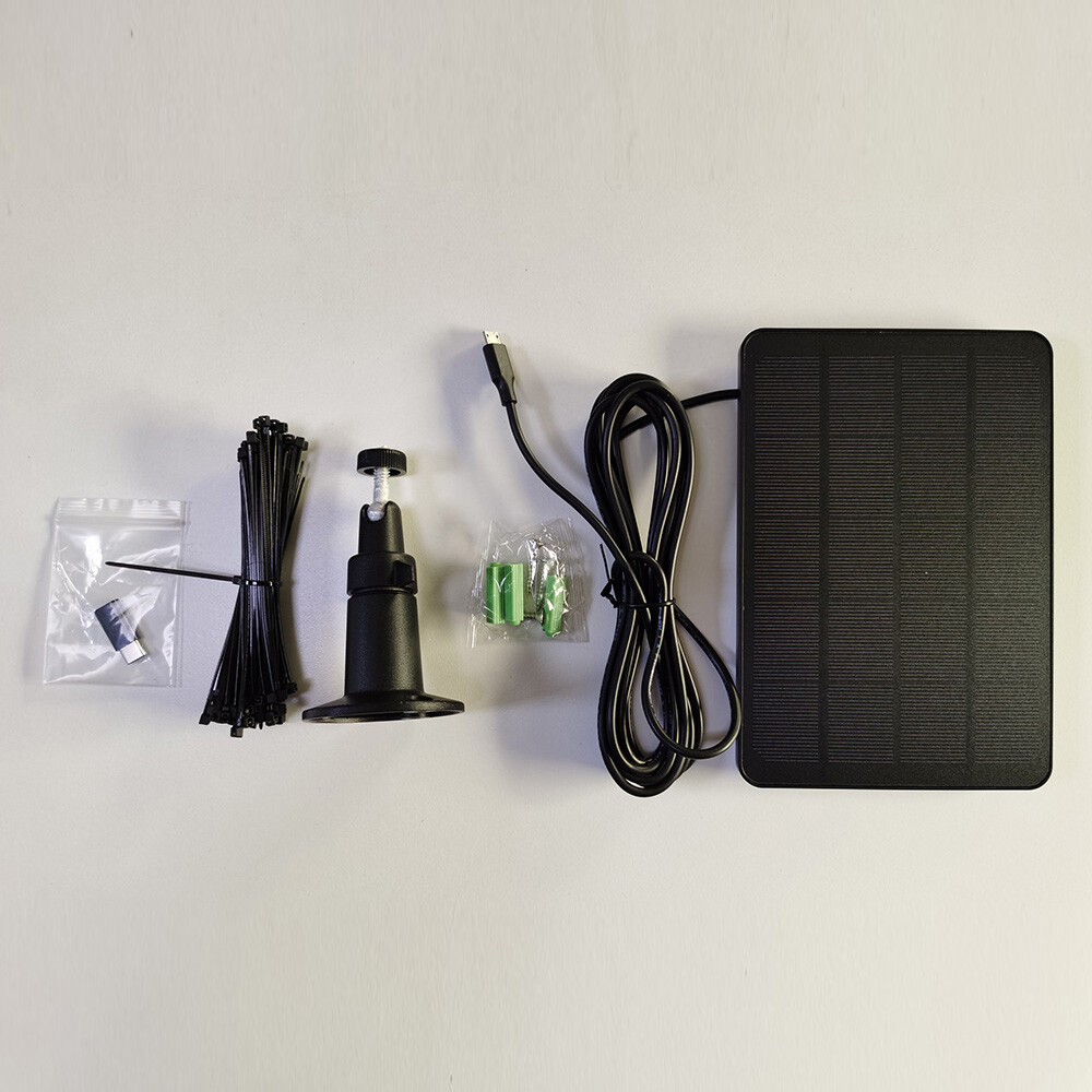 3W Solar Panel Charge for Eufy Eufycam Cam E/2C/E/2 Pro Camera with 9.8Ft Cable