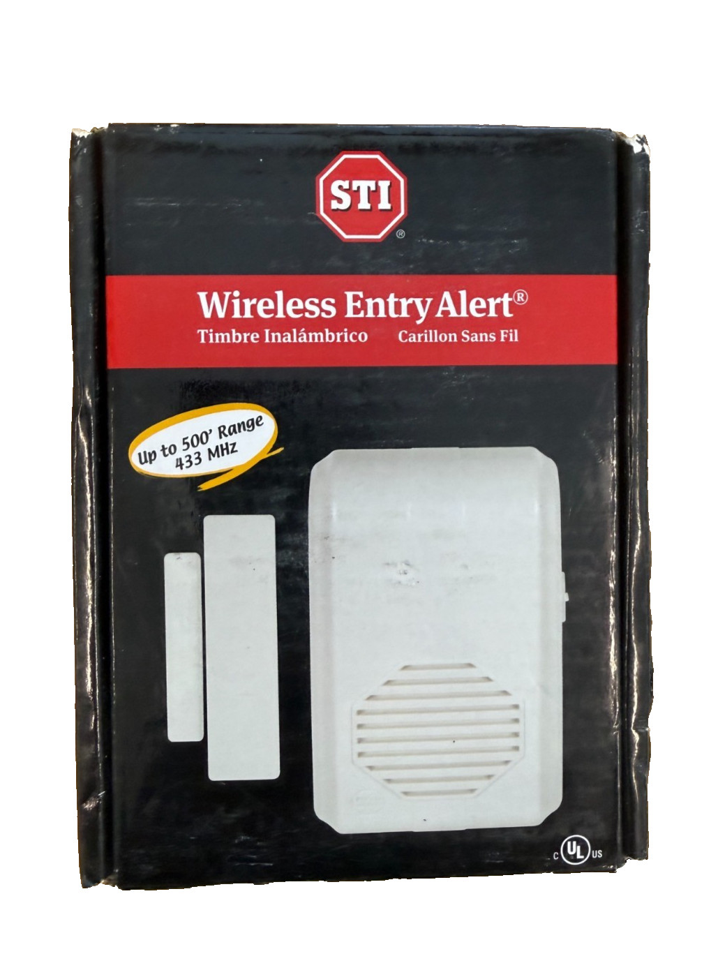 Safety Technology International STI-3360 Wireless Entry Alert Chime w/ Receiver