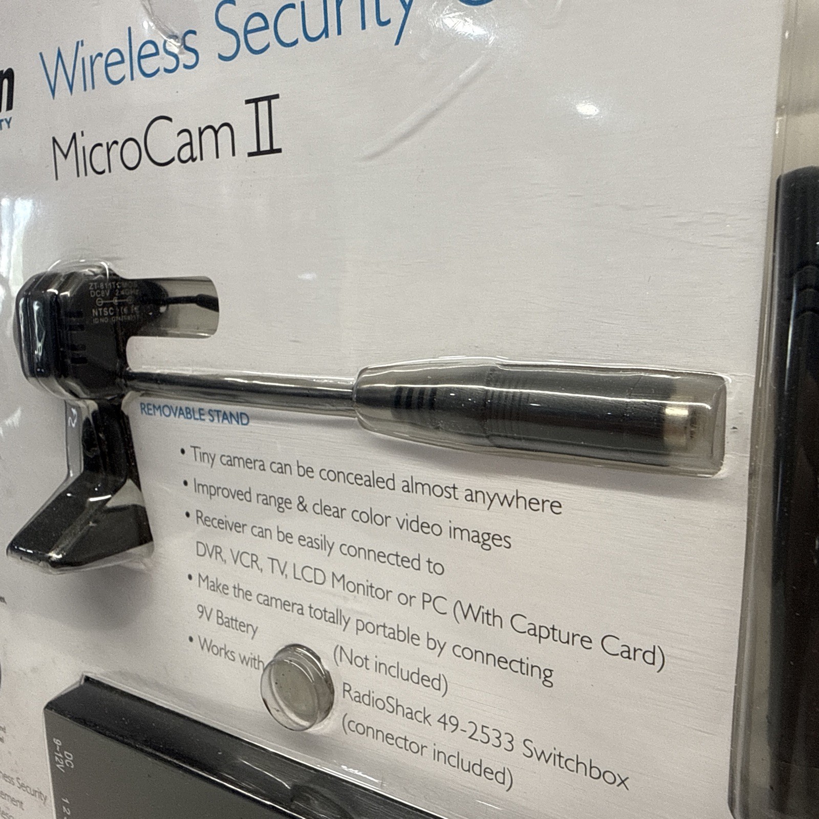 Swann Microcam 2 Wireless Security Camera System 2.4G With Receiver Brand New