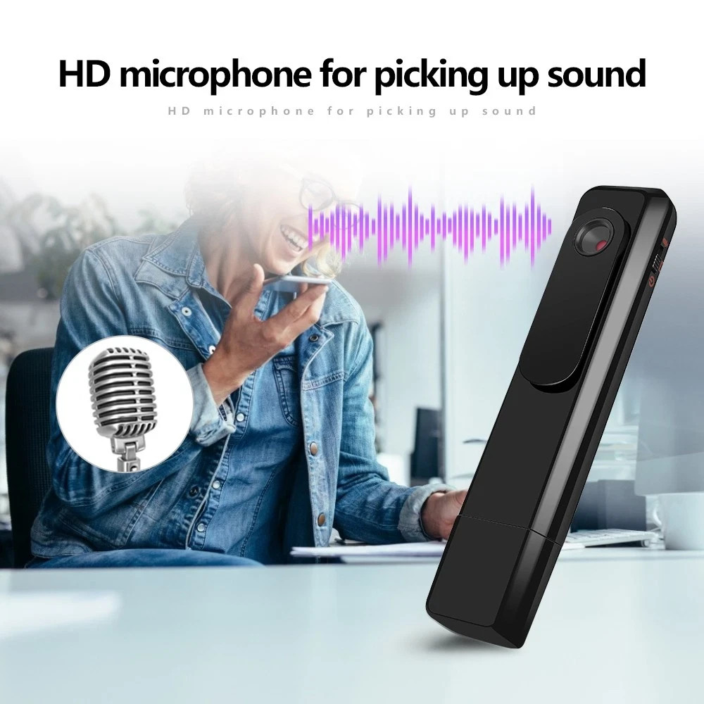 HD 1080P Mini Body Camera Portable Wearable Pocket Video Recorder Cam