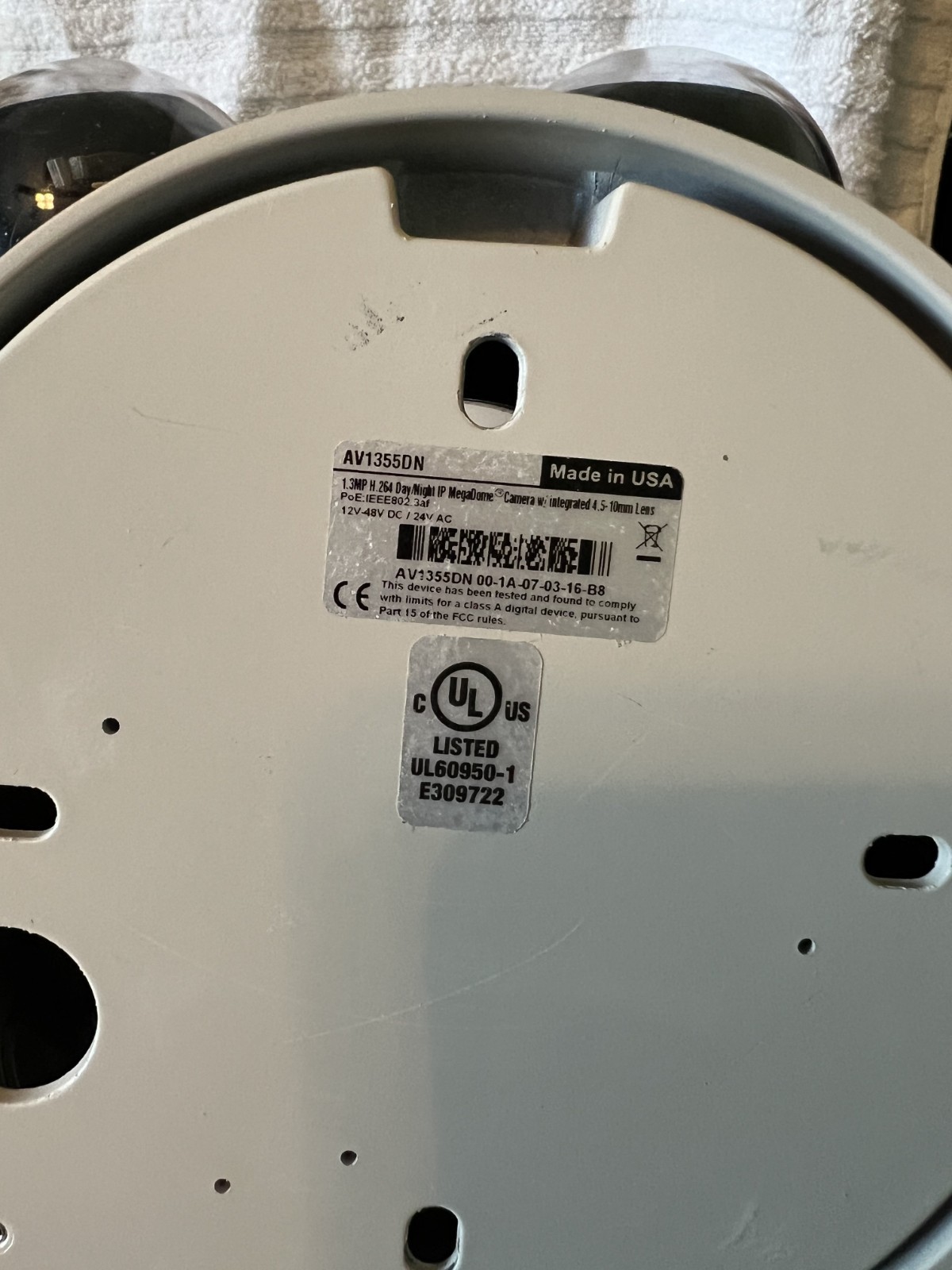 Arecont Vision / Costar AV1355DN 1.3MP MegaDome Cameras