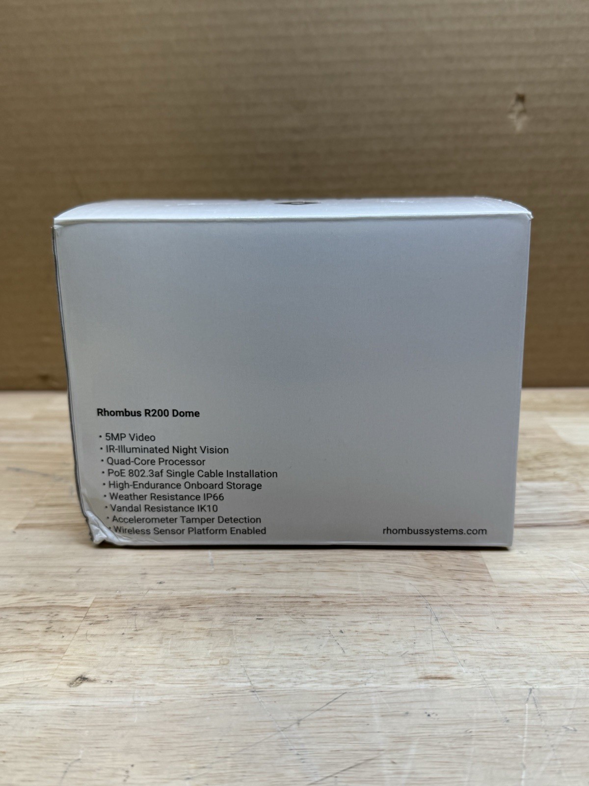 ✅ BRAND NEW Rhombus R200 128GB 5MP DOME CAMERA R200-128 New
