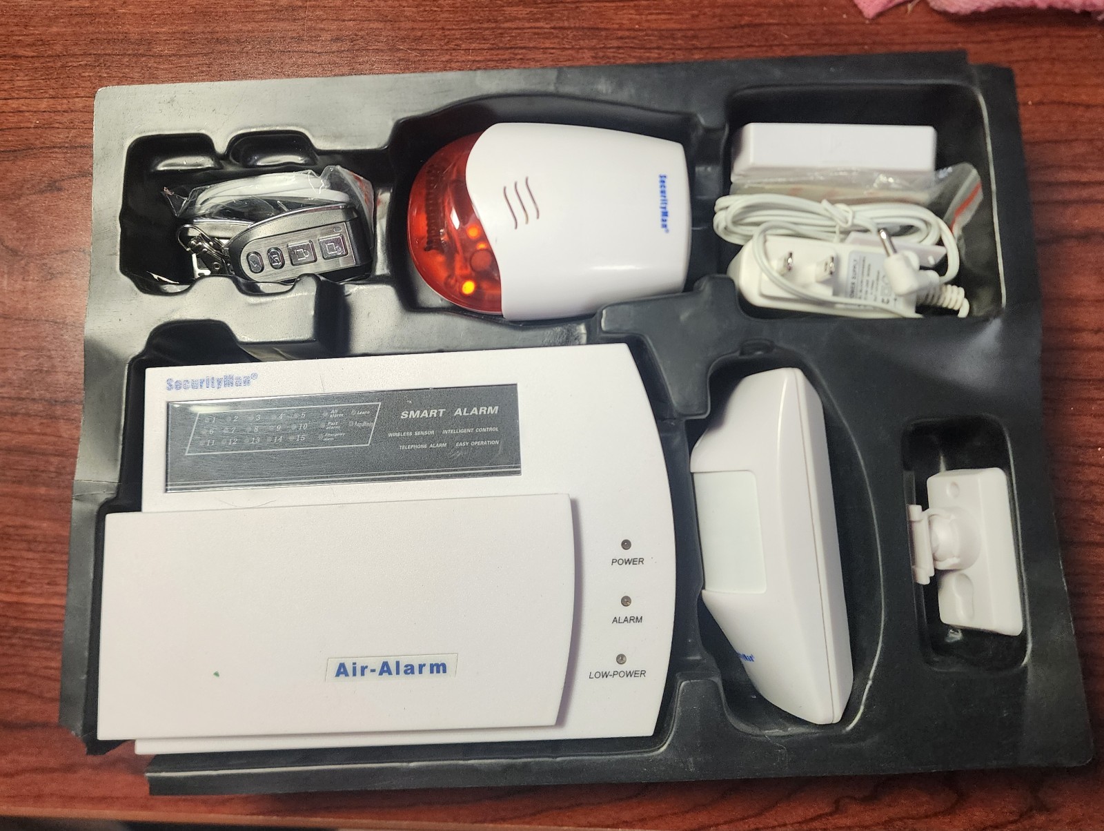 SecurityMan AIR-ALARM1 D.I.Y. Wireless Home Alarm System kit
