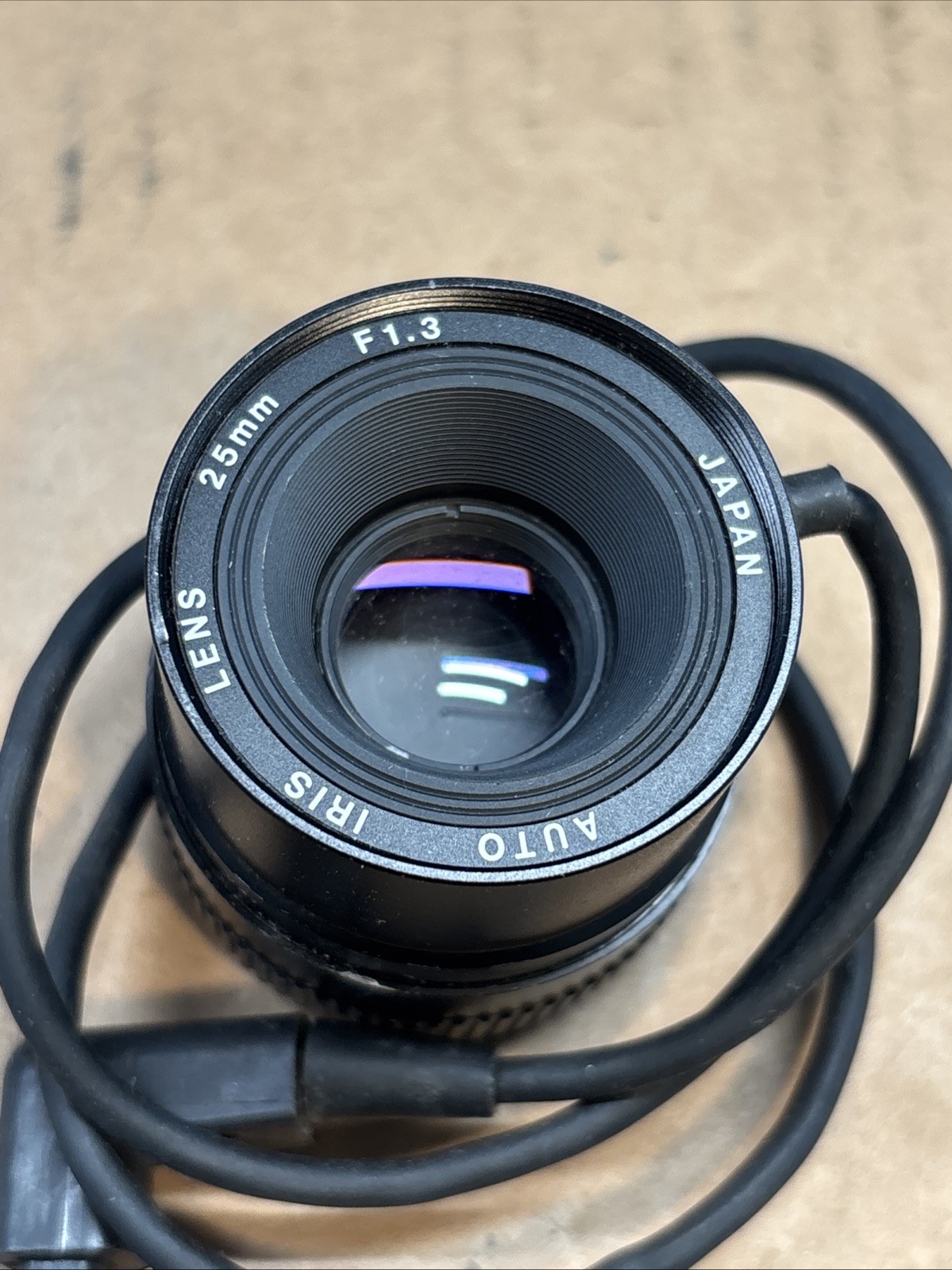 CCTV Precision Optics Lens 25mm F1.3 Japan 253238