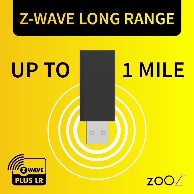 Advanced 800 Series Z-Wave Long Range USB Stick for Home Assistant & HomeSeer
